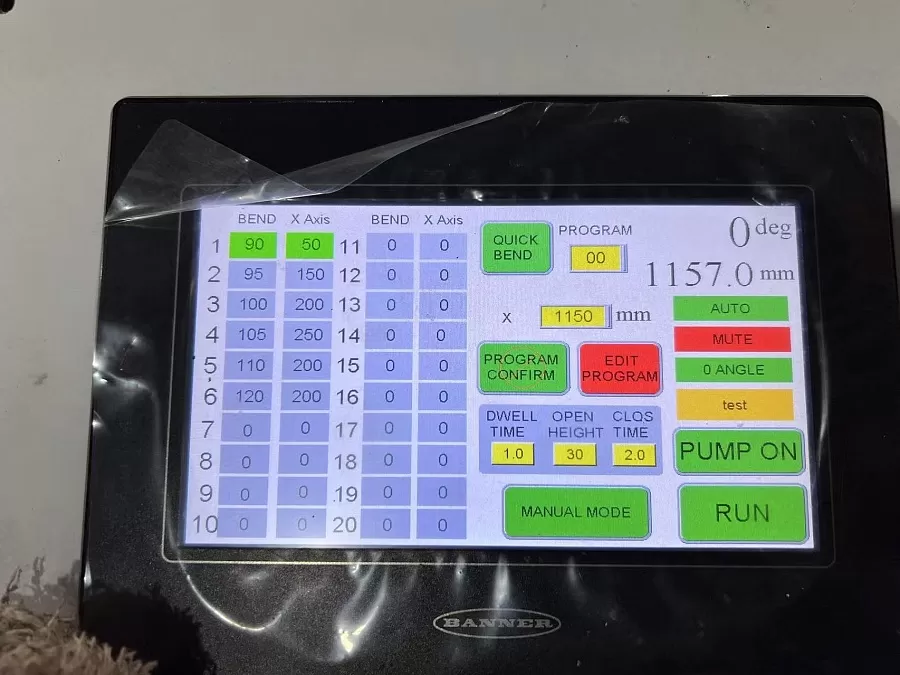 Гидравлический листогиб Stalex PBK-4x3200
